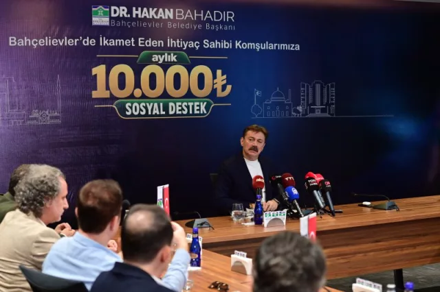 Bahçelievler’de Aylık 10 Bin TL Destek Açıklandı! Emeklilere 250 Milyon TL Yardım